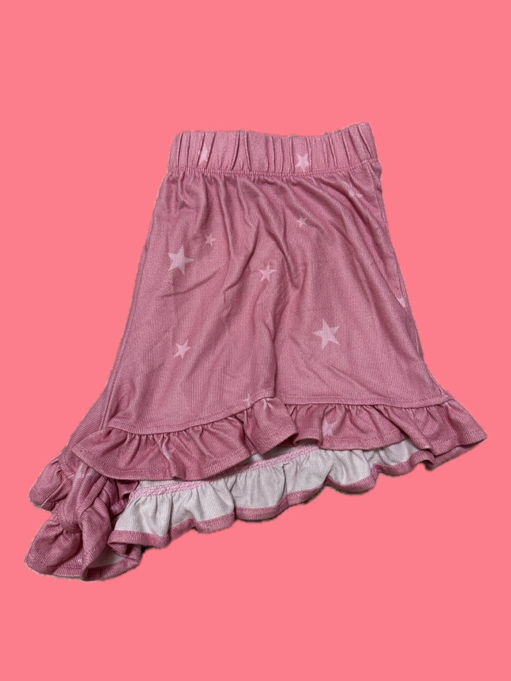 Hello Kitty Pink Star Ruffle Shorts - Picture 2 of 3